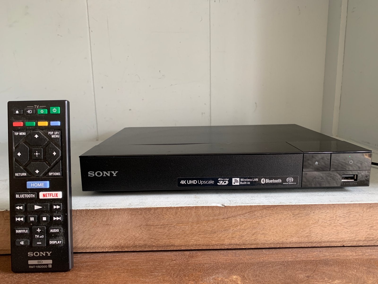 Sony BDP-S6700 Blu-ray/DVD Speler - 4K Upscale, 3D, Wi-Fi, Ophalen of Verzenden, Zo goed als nieuw, Sony