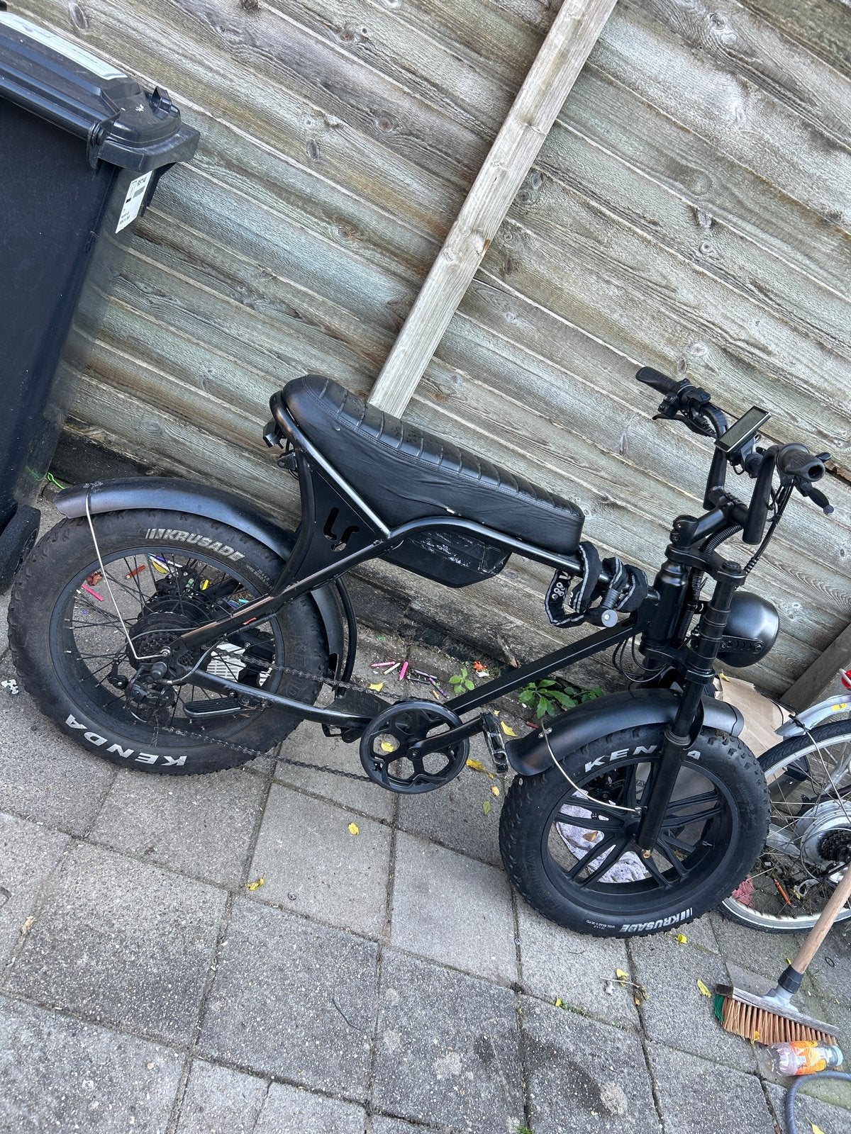 Fatbike V8 Zwart | Onderhoud nodig !, Fietsen en Brommers, Gebruikt, 51 tot 55 cm, 50 km per accu of meer, Ophalen