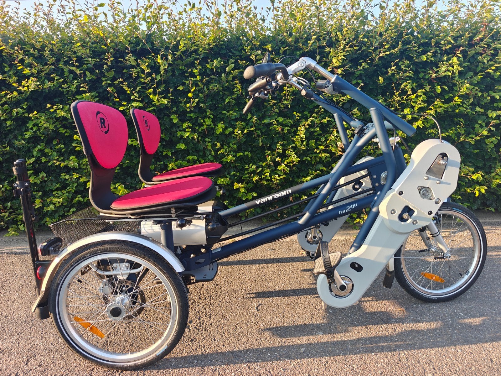 Van Raam Fun2go FULL OPTION, Fietsen en Brommers, Fietsen | Driewielfietsen, Ophalen, Zo goed als nieuw