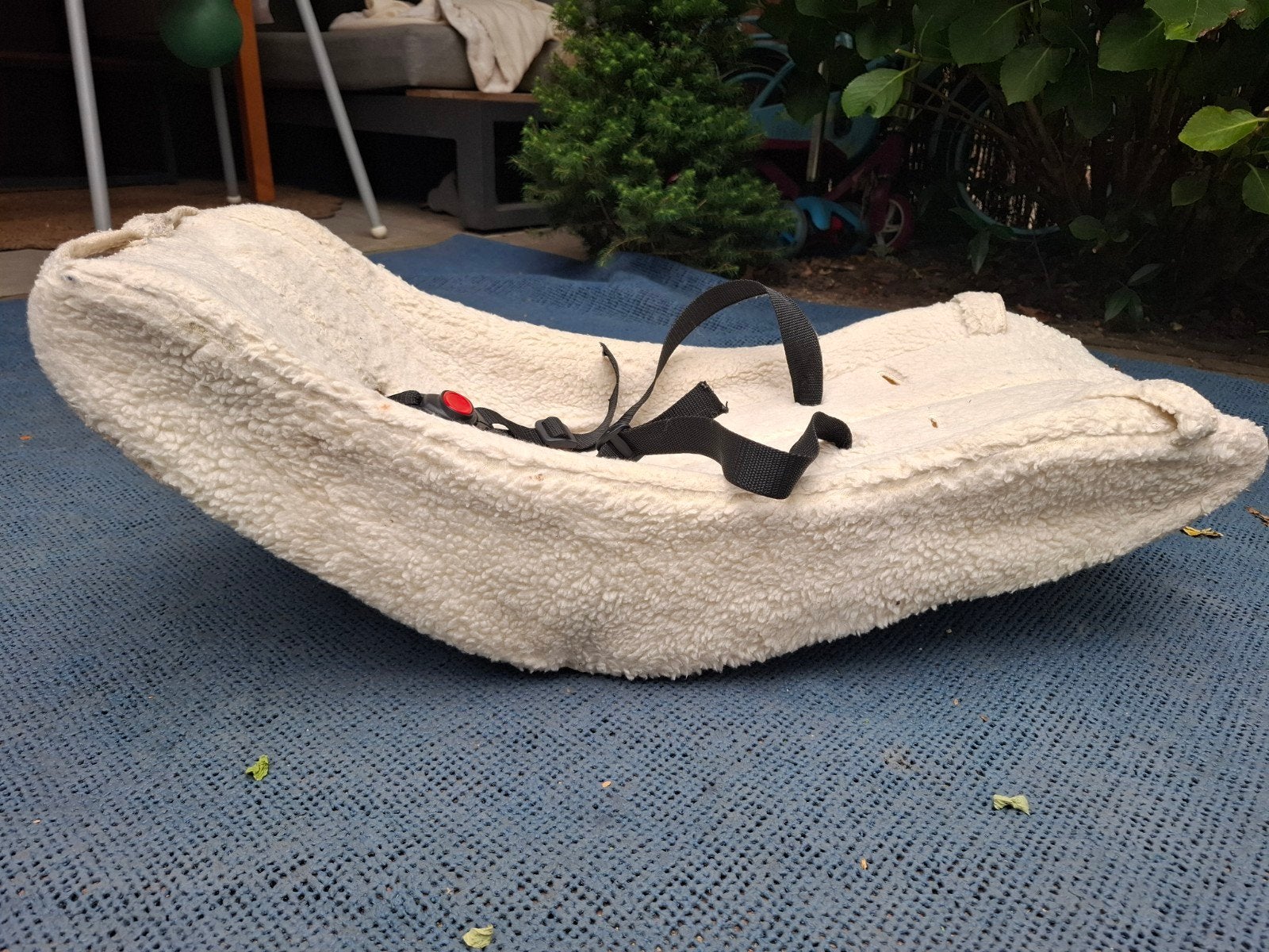 Baby schaal bakfiets, Ophalen