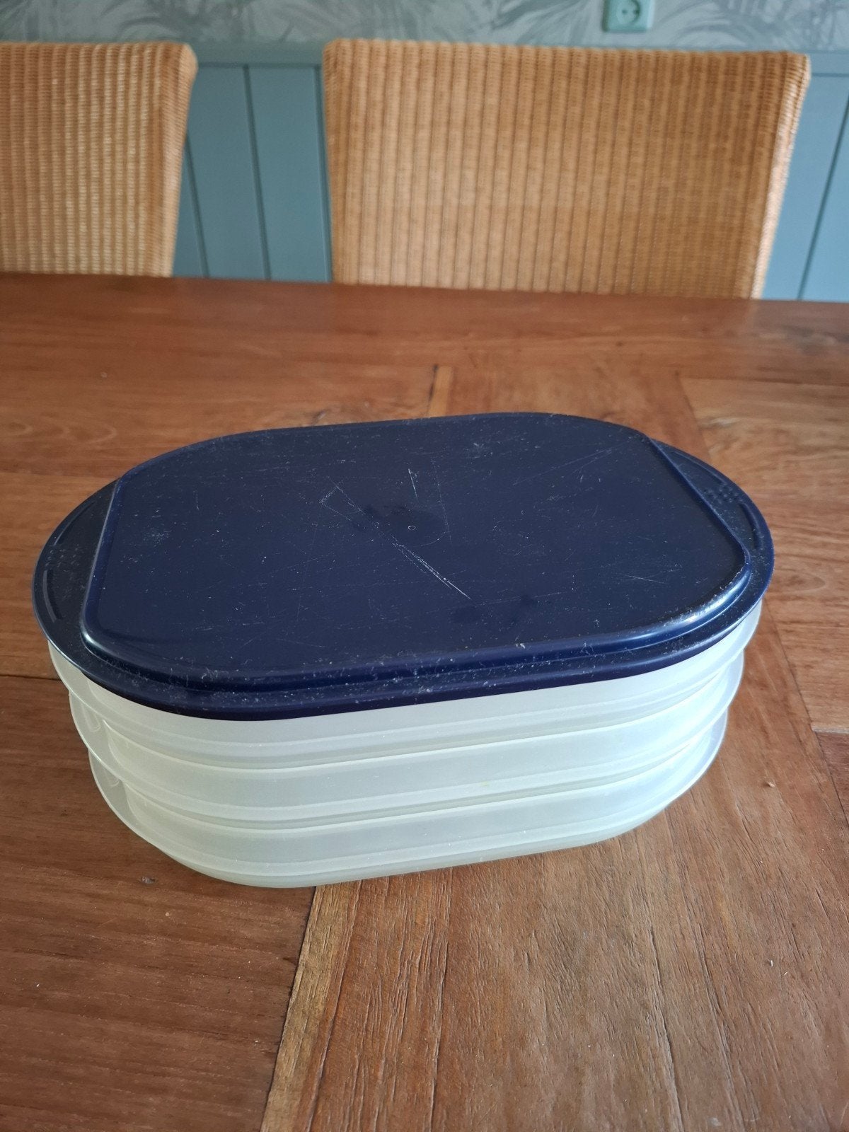 Tupperware vleeswaren bakjes/schaaltjes, Ophalen of Verzenden, Bak of Kom