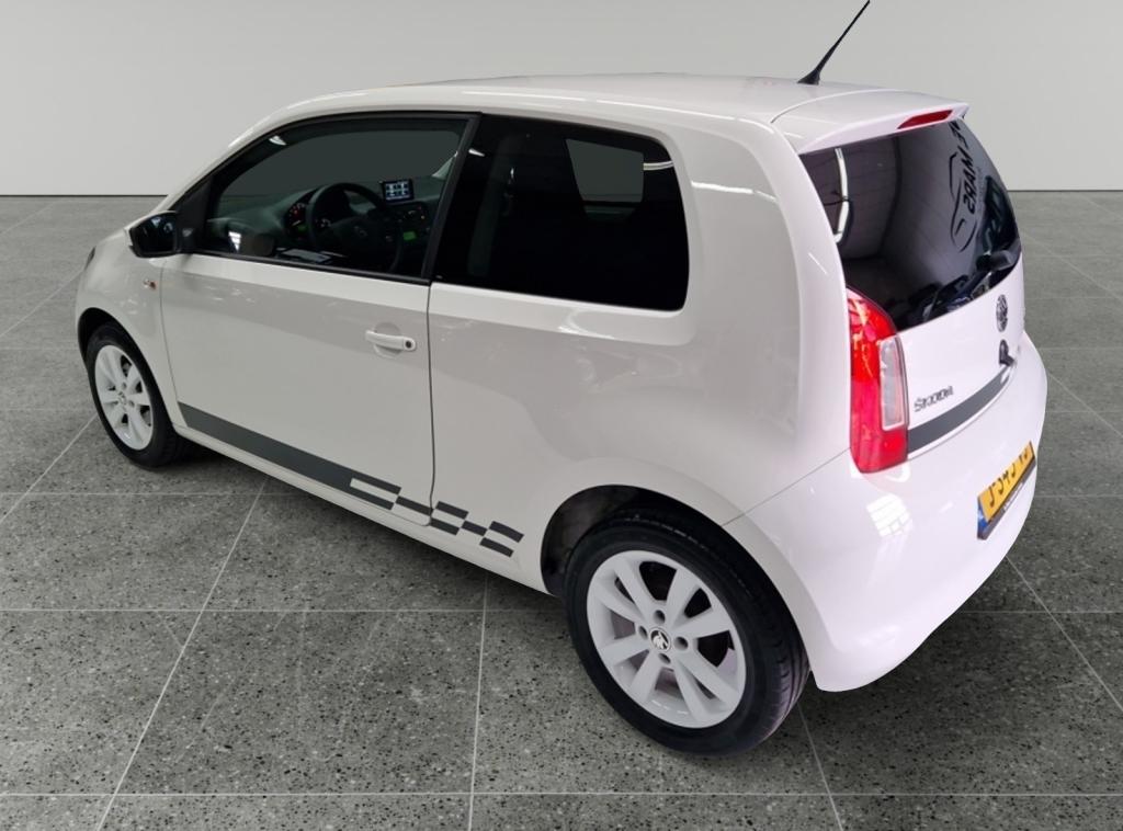 Skoda Citigo 1.0 Grt. Ambition ZEER NETJES,NAV,STOELVERWARMI, Auto's, Skoda, 21 km/l, Euro 5, Stof, Gebruikt