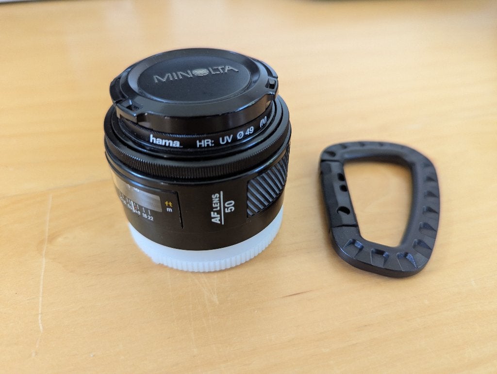 Minolta Portretlens - 50mm - F1.4 - past op Sony Alpha spg, Audio, Tv en Foto, Fotografie | Lenzen en Objectieven, Ophalen, Gebruikt