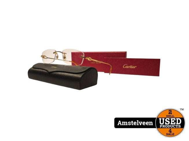 Cartier Bril Décor C CT0521O Zonnebril 140 | Nette Staat, Cartier, Gebruikt, Support@cartier.com, 13 Rue de la Paix, 75002 Paris
France