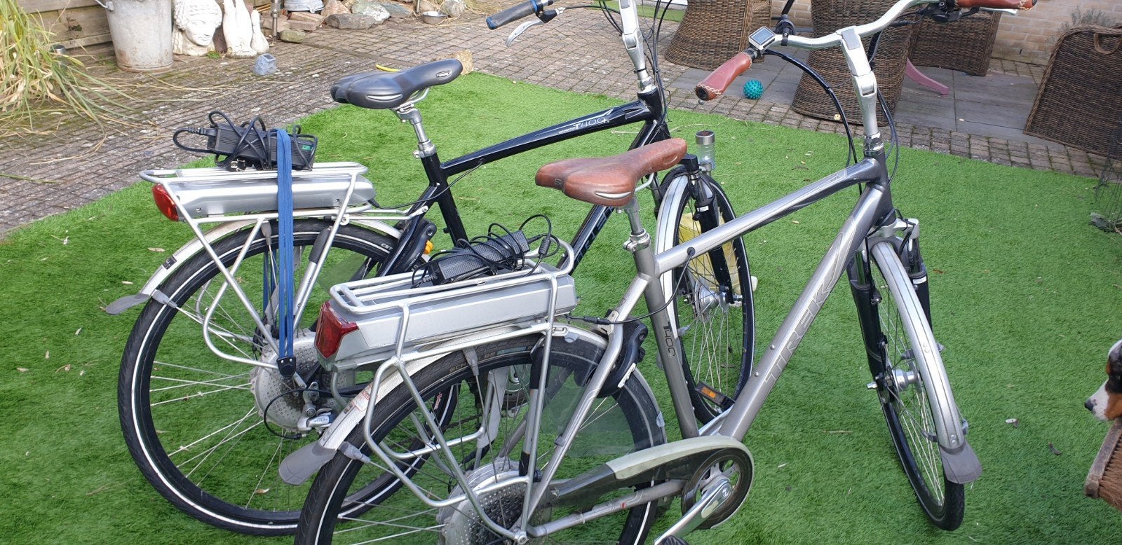 Trek elektrische fietsen 2 stuks teab., Fietsen en Brommers, Fietsen | Heren | Herenfietsen, Ophalen, Gebruikt, Overige merken