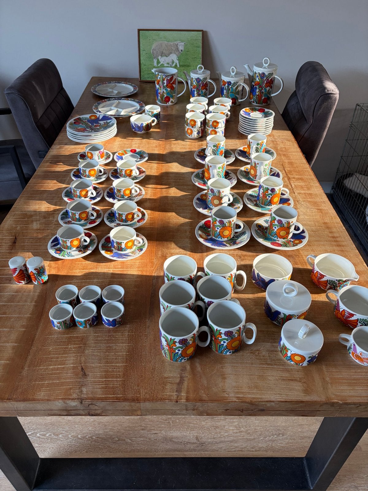 Villeroy & Boch Acapulco Servies - Grote Collectie, Ophalen, Gebruikt, Villeroy & Boch, Vintage