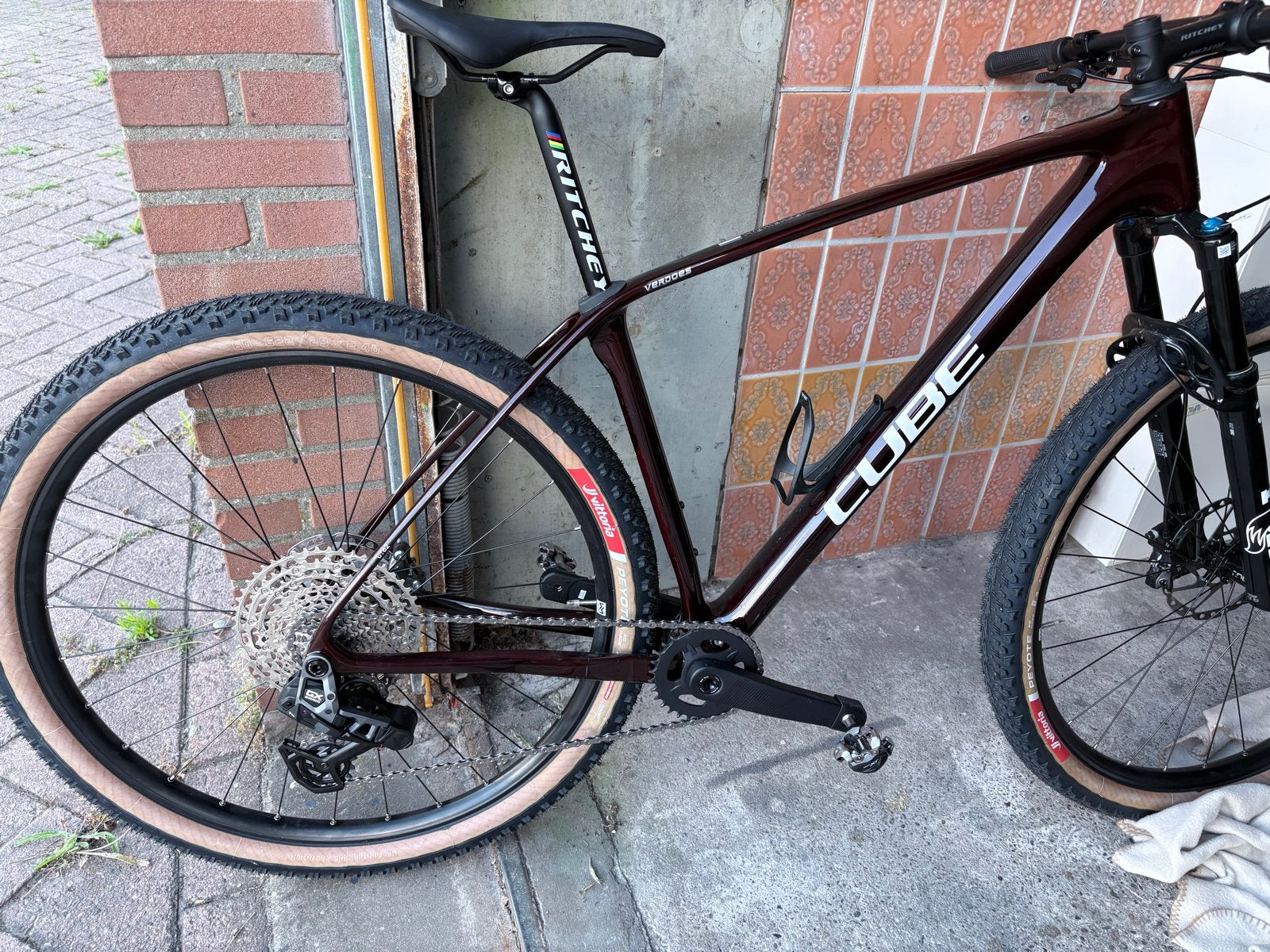 Cube reaction race 2026., Hardtail, Heren, Zo goed als nieuw, Schijfrem