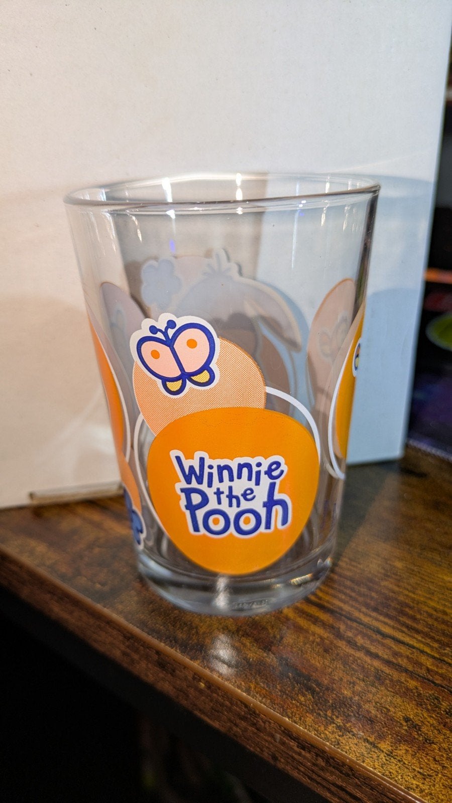 Winnie de Poeh en Vrienden Glas - Disney Collectie, Glas of Glazen, Overige merken, Ophalen of Verzenden, Modern