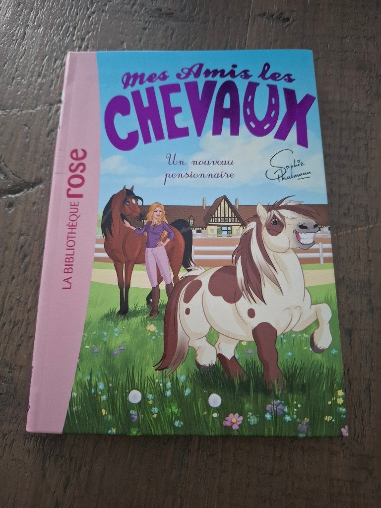 Frans kinderboek paarden - Mes Amis les Chevaux, Ophalen of Verzenden, Zo goed als nieuw, Fictie algemeen