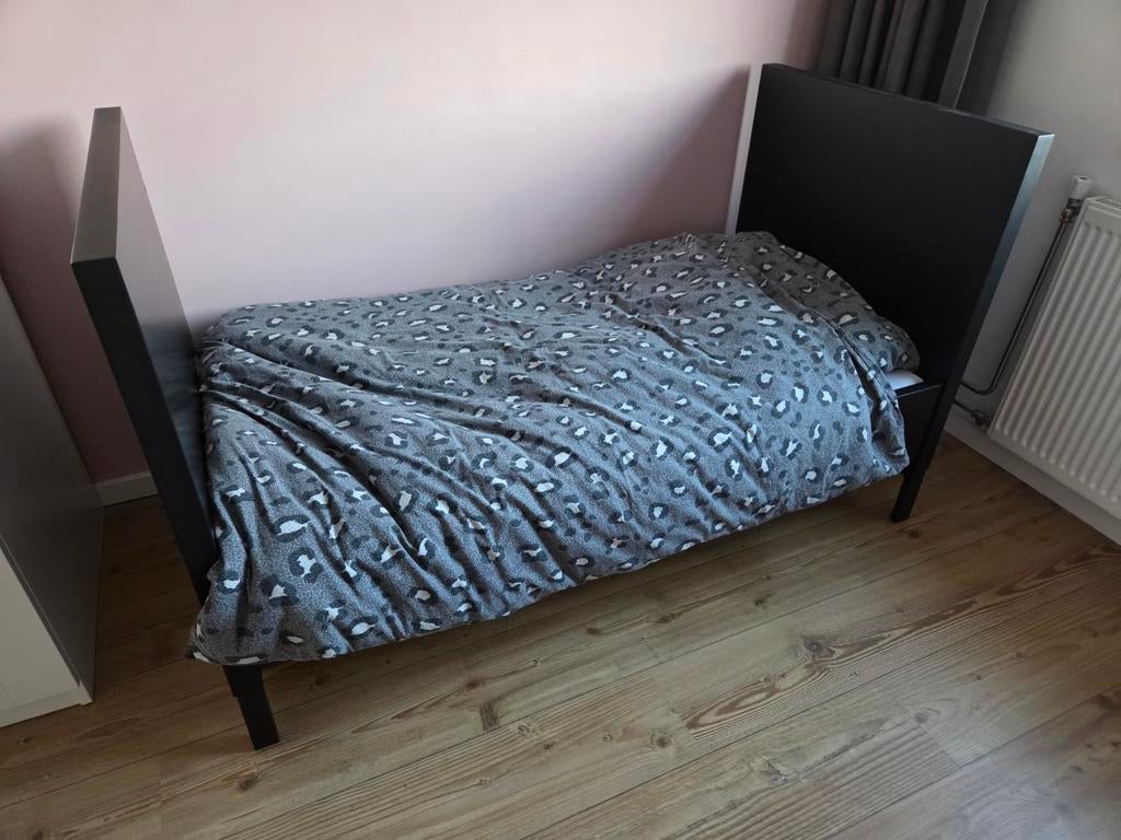 Interbaby ledikant en commode Jupiter zwart, Ophalen