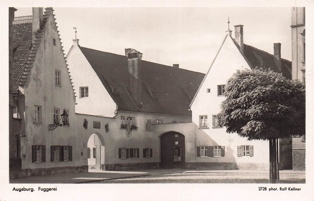 702-456-035 Augsburg Fuggerei, Verzenden, Voor 1920, Duitsland