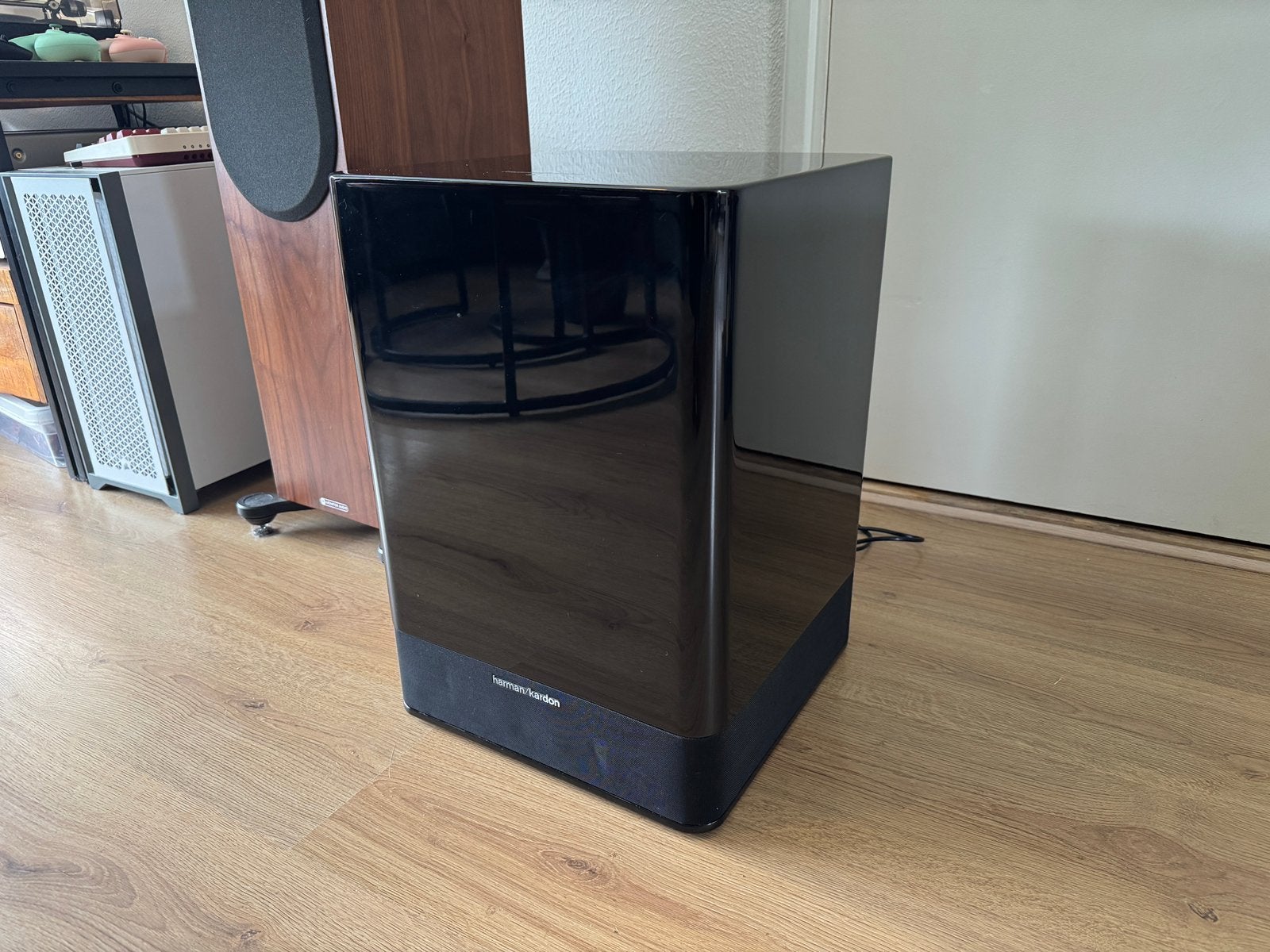 Harman Kardon TS11 Subwoofer, Ophalen, Subwoofer, Refurbished, 60 tot 120 watt