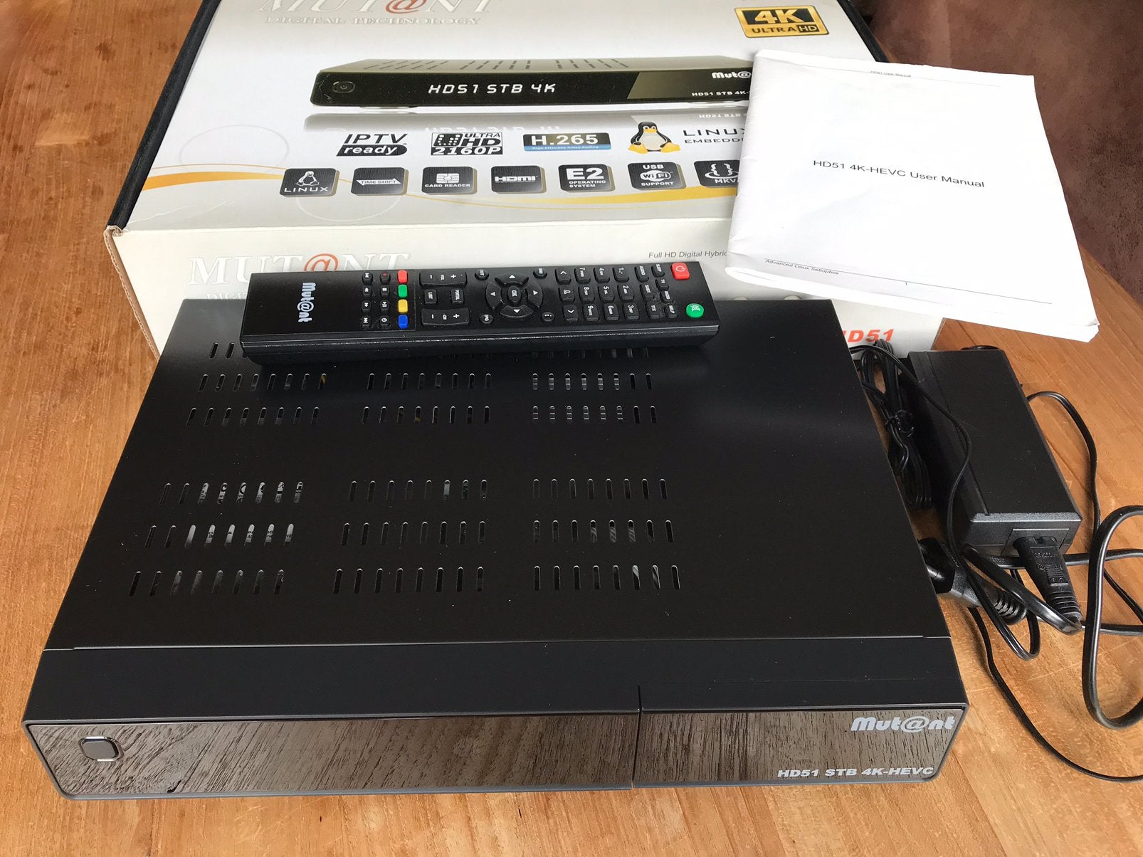 Te koop Mutant HD51  4K, Ophalen of Verzenden, Zo goed als nieuw, Video