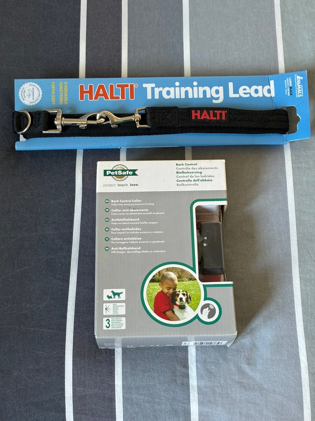 Halti Trainingslijn (Large) & PetSafe Antiblafband  nieuw!, Dieren en Toebehoren, Ophalen of Verzenden, Nieuw