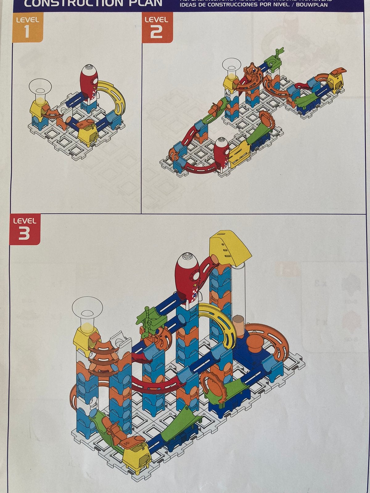 Vtech Marble rush knikkerbaan 5422 met raket, Ophalen of Verzenden, Zo goed als nieuw