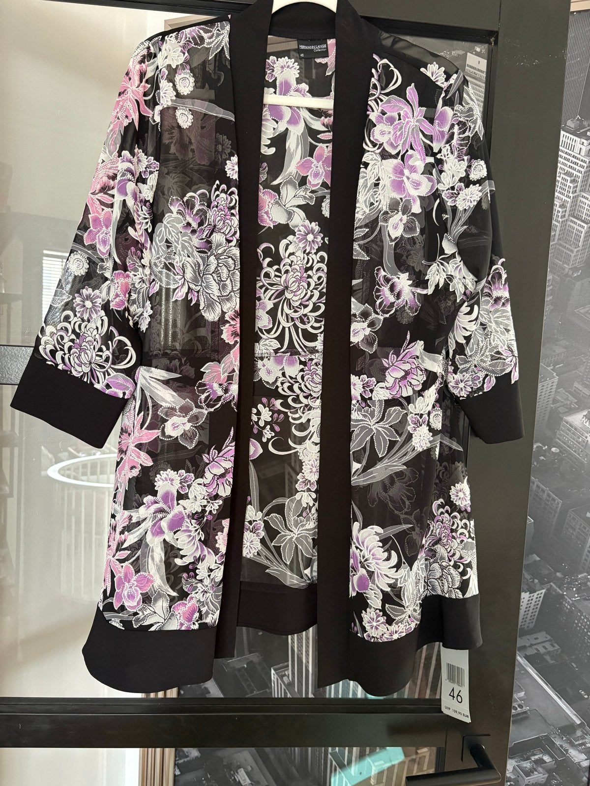 Hermann Lange vest maat 46 nieuw, Kleding | Dames, Ophalen of Verzenden, Nieuw, Maat 46/48 (XL) of groter, Paars