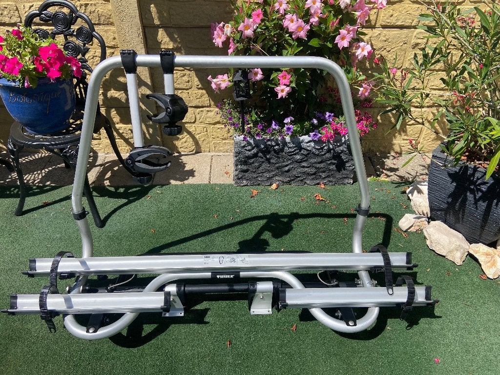 Thule dissel fietsendrager opklapbaar, Ophalen, 2 fietsen, Zo goed als nieuw, Fietsendrager-accessoire