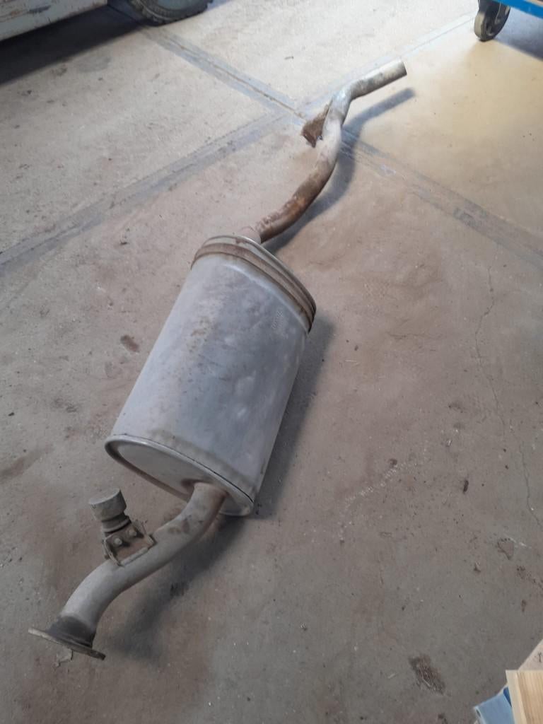 Achterdemper Toyota Landcruiser HZJ73.Land cruiser uitlaat, Ophalen, Gebruikt, Toyota