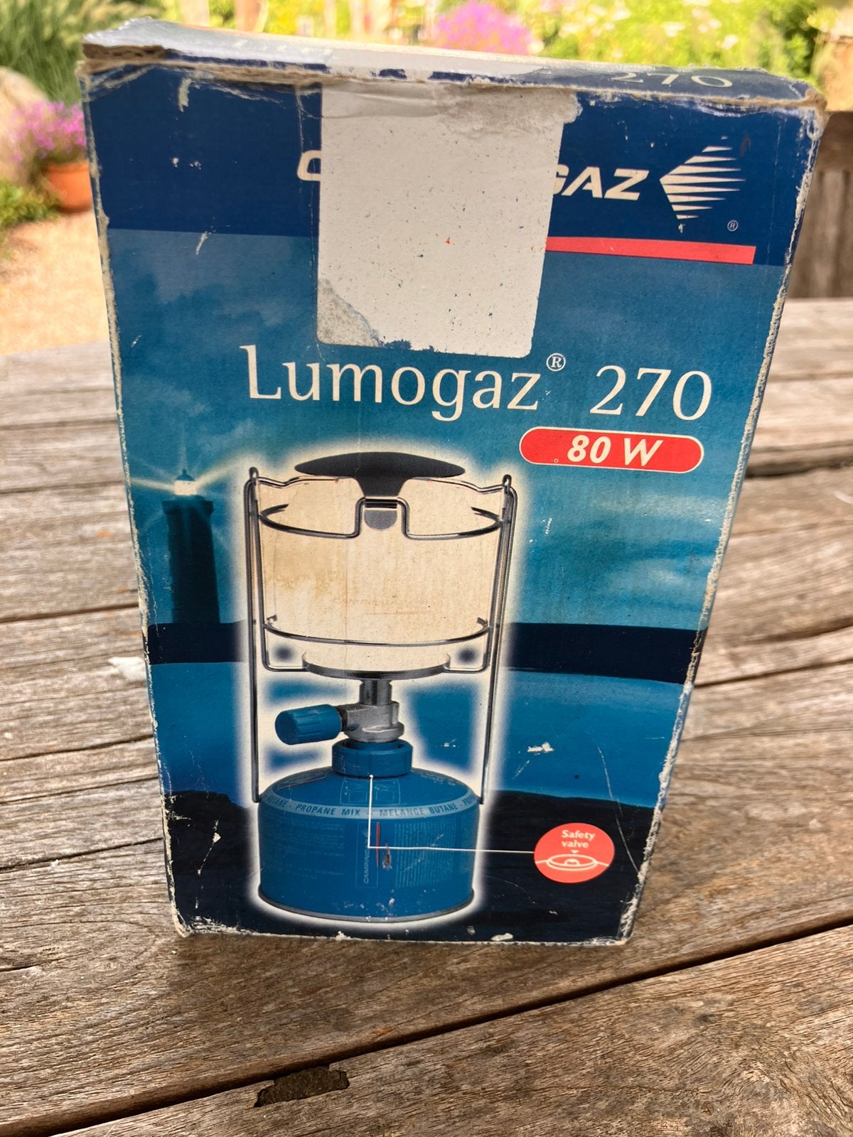 Te koop: Campingaz lantaarn, type Lumogaz 270, Caravans en Kamperen, Kampeeraccessoires, Ophalen, Gebruikt