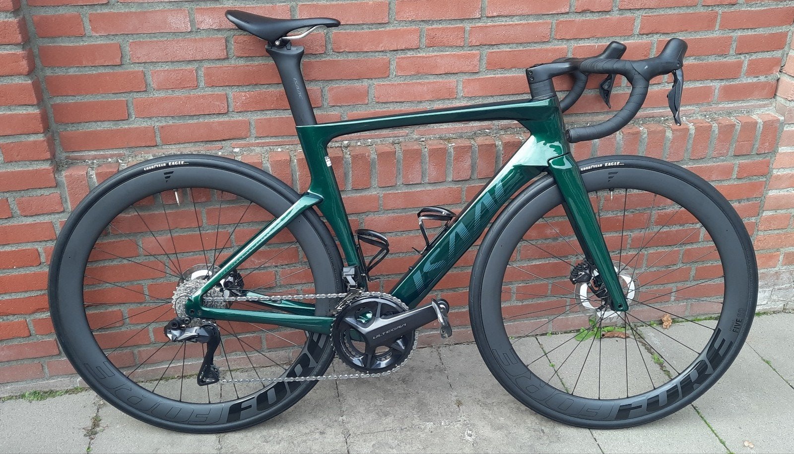 Isaac Meson Ultegra DI2 (maat M), Carbon, Zo goed als nieuw, Meer dan 20 versnellingen, 53 tot 57 cm