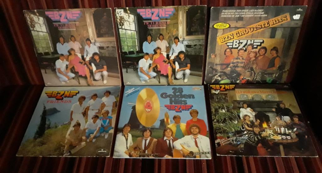 12 LP'S BZN,BAND ZONDER NAAM,VOLENDAM,12 VOOR 10 EURO, Ophalen of Verzenden, Gebruikt, Overige formaten