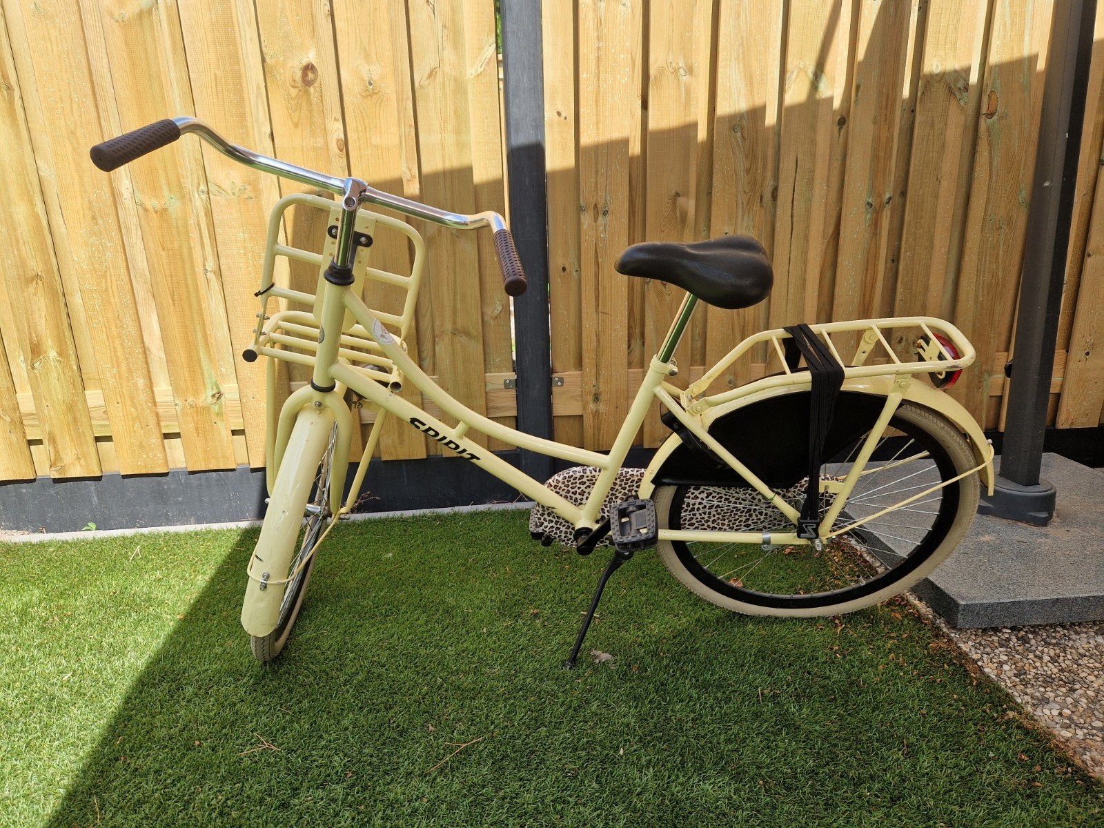 Spirit kinderfiets transporter 24 inch (10-12 jaar), Fietsen en Brommers, Ophalen, Gebruikt, Spirit, Terugtraprem