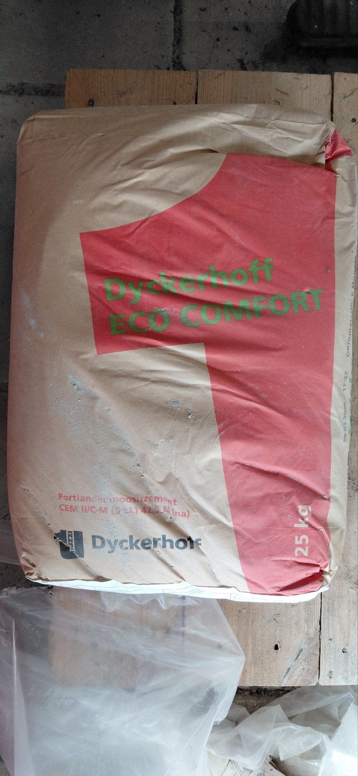 Dyckerhof cement 25kg, Doe-het-zelf en Verbouw, Overige Doe-het-zelf en Verbouw, Ophalen