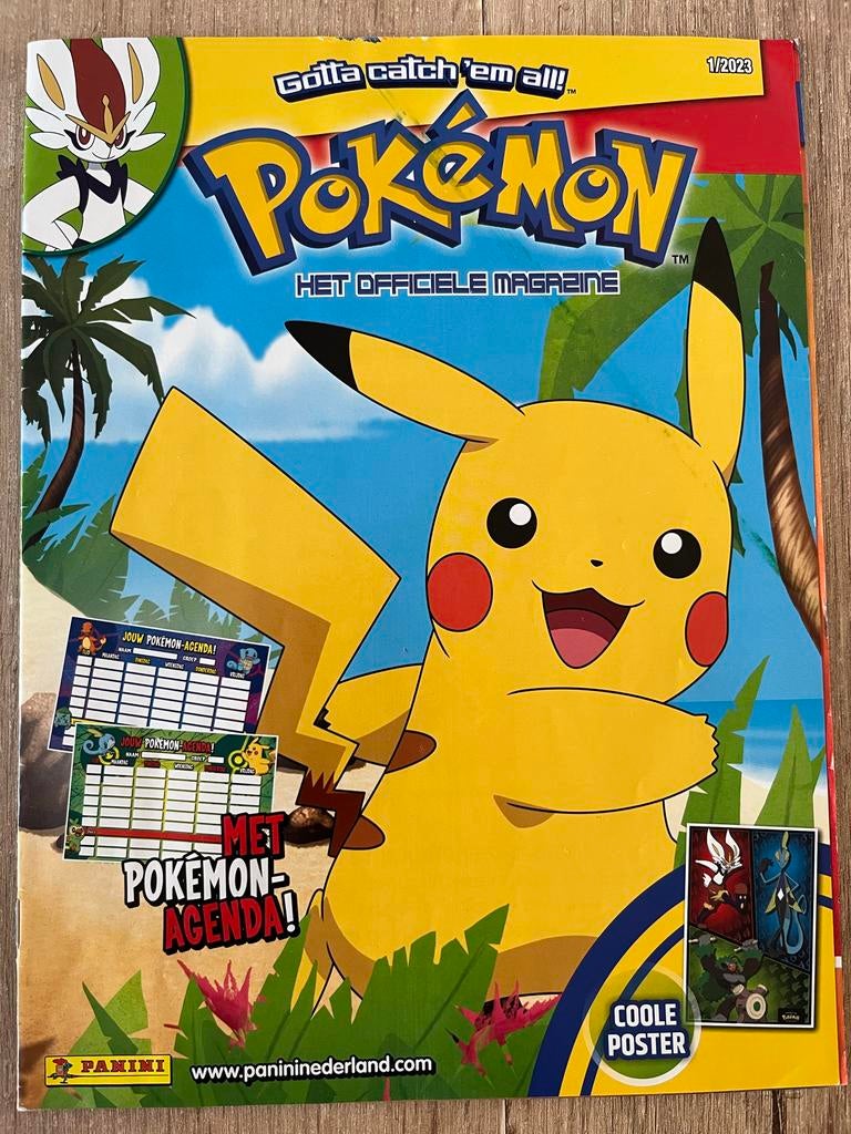 Pokémon: Het Officiële Magazine - 1/2023 met agenda, Ophalen of Verzenden, Zo goed als nieuw, Overige typen
