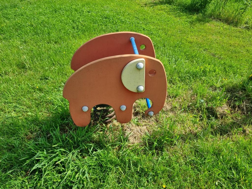 Wipkip en evenwichtsbalk voor kinderen in de tuin, Kinderen en Baby's, Ophalen, Gebruikt, Overige typen