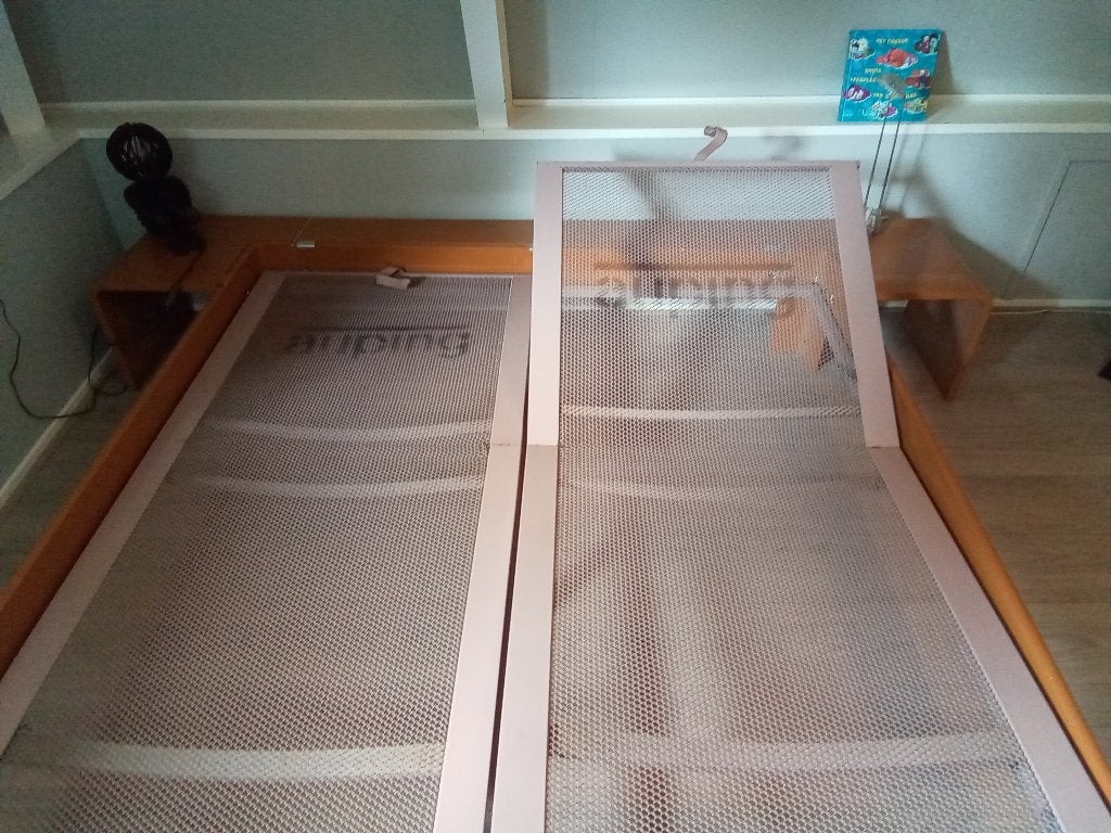 Auping Auronde 160x 200, Ophalen, Bruin, Tweepersoons, 200 cm