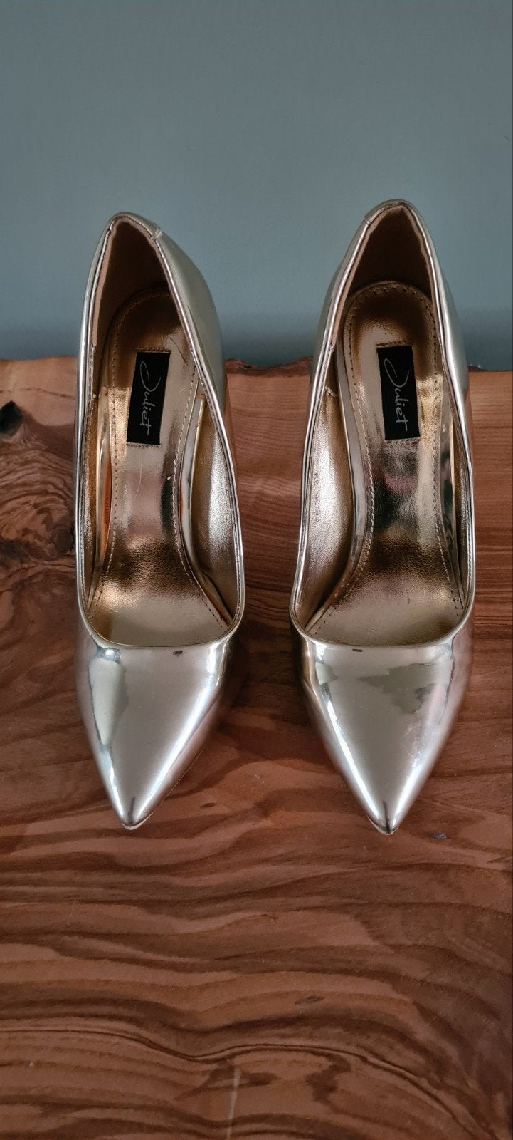 NIEUW Gouden pumps maat 39, Pumps, Overige kleuren, Nieuw, Ophalen of Verzenden