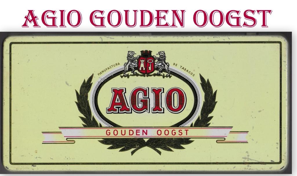 Agio sigarenblik gouden oogst, Verzamelen, Rookartikelen, Aanstekers en Luciferdoosjes, Ophalen of Verzenden, Overige typen