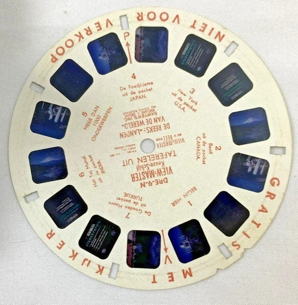GAF Sawyer’s View-Master Model E vintage stereoscoop België, Coolsingel 104, 3011 AG Rotterdam, Netherlands, Verzenden, Zo goed als nieuw