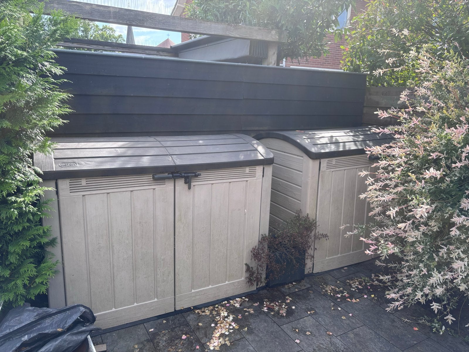 Keter kussenbox Store It Out Ultra 2 stuks (€200 per stuk), Tuin en Terras, Bergingen en Tuinkasten, Ophalen, Gebruikt, Kunststof