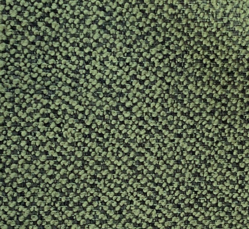 Bouclé meubelstof; groen op donkergrijs; diverse maten, Hobby en Vrije tijd, Stoffen en Lappen, Nieuw, Overige materialen, 120 cm of meer