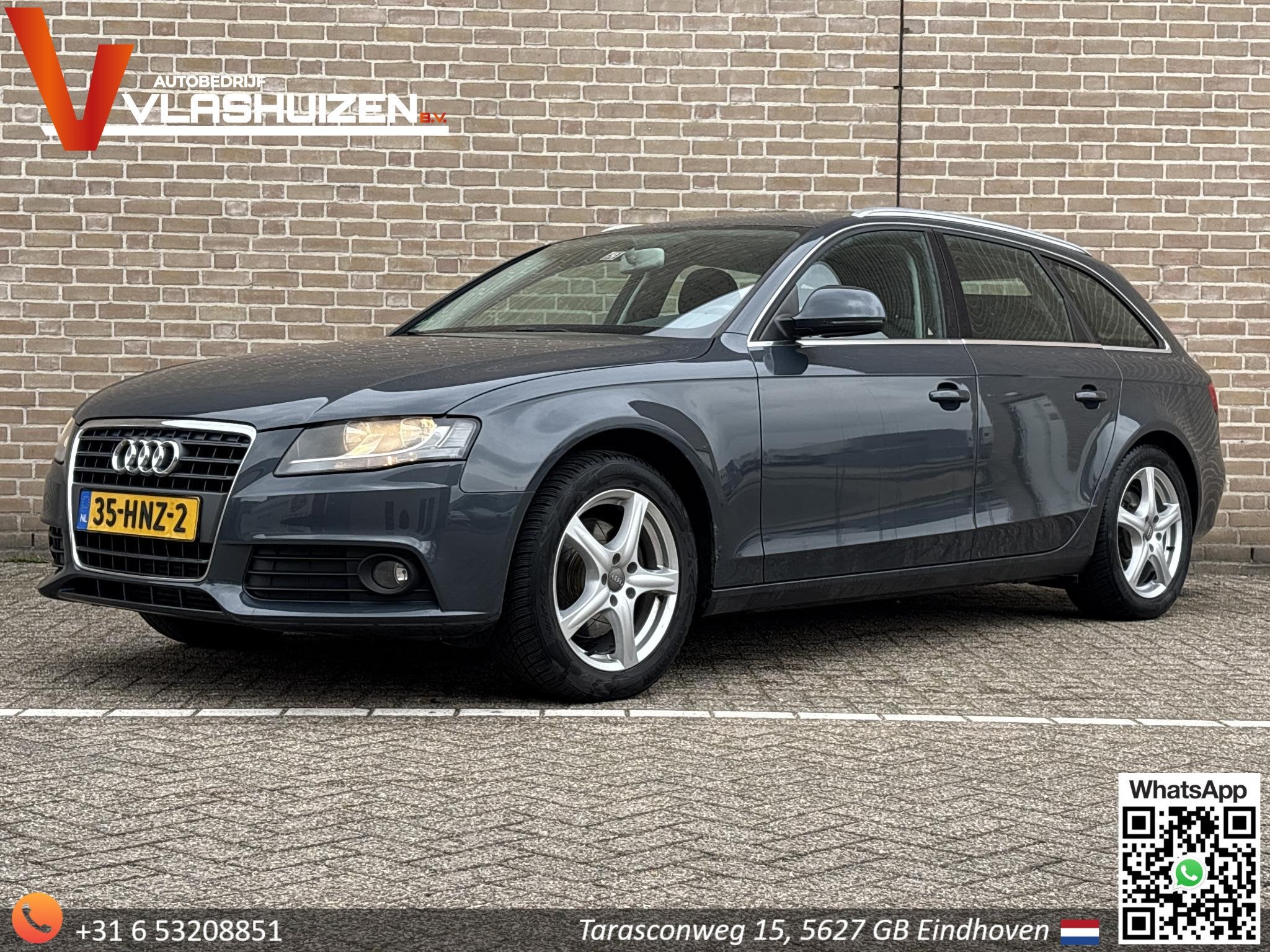 Audi A4 Avant 2.0 TDI Pro Line Business | Climate | Cruise |, Stof, Gebruikt, Zwart, A4