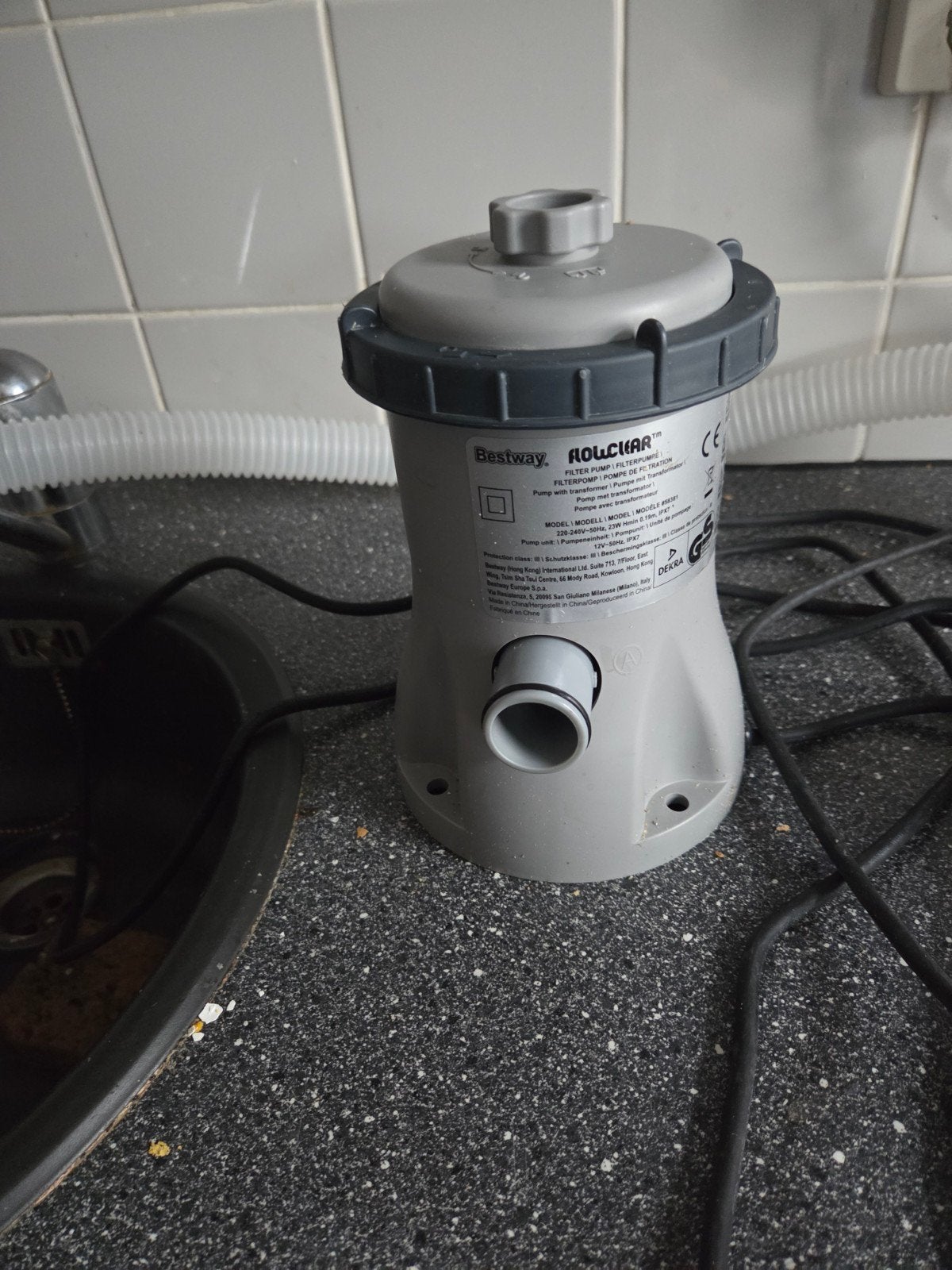 Bestway Flowclear filterpomp voor zwembad, Ophalen, Gebruikt, Zwembadpomp