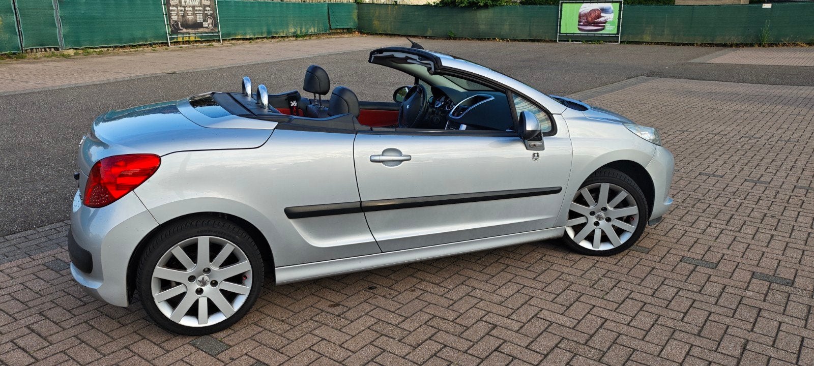 Peugeot 207 cc 1.6 turbo, Auto's, Euro 5, Cabriolet, 1600 cc, Leder