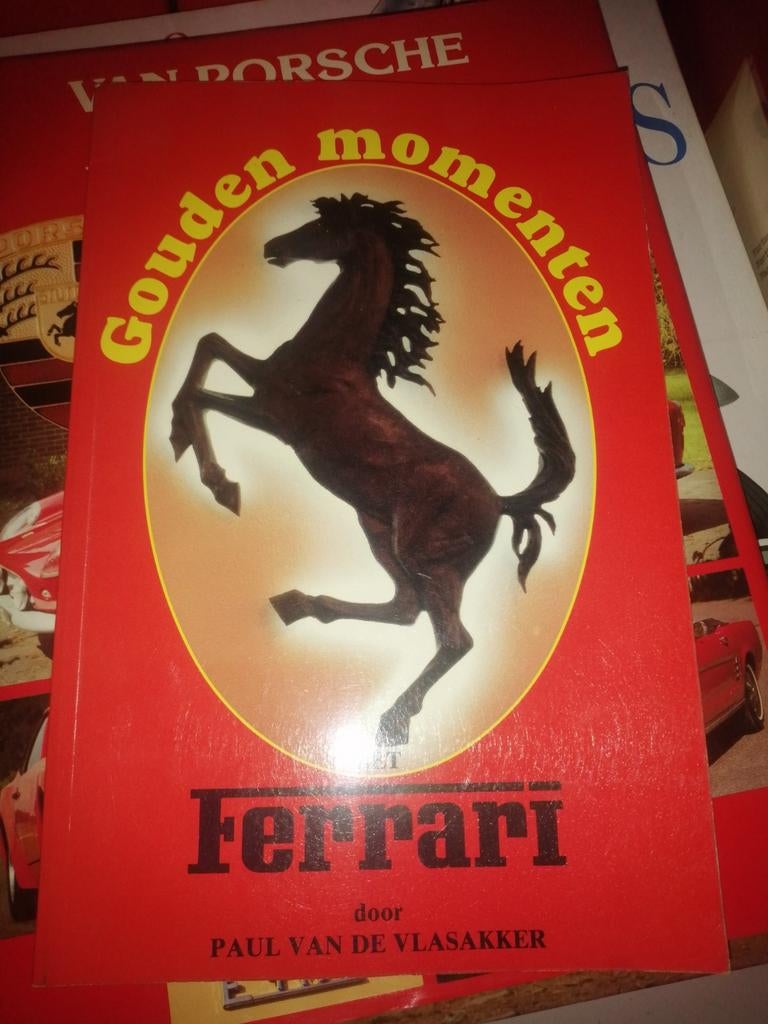 Ferrari gouden momenten boek, Ophalen, Ferrari
