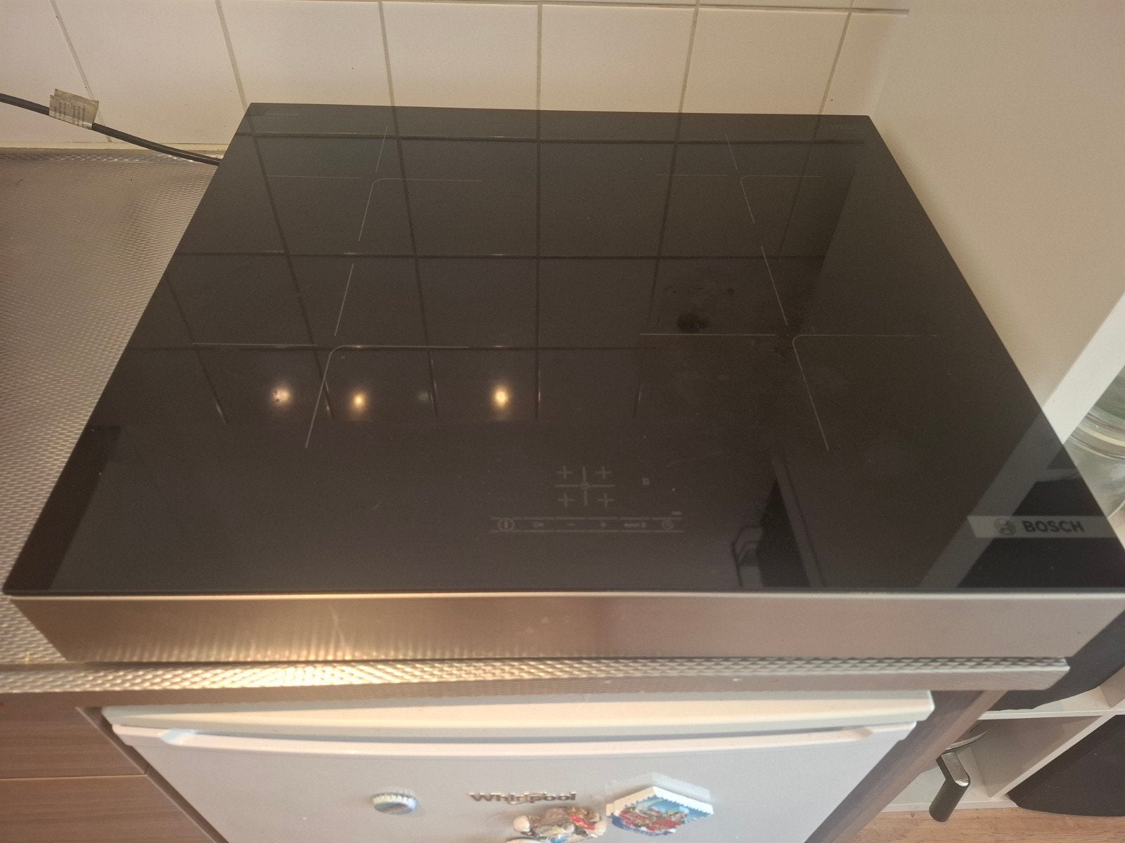 Bosch PUE611BF9E inductiekookplaat, Witgoed en Apparatuur, Kookplaten, Ophalen, Inbouw, Inductie, 4 kookzones