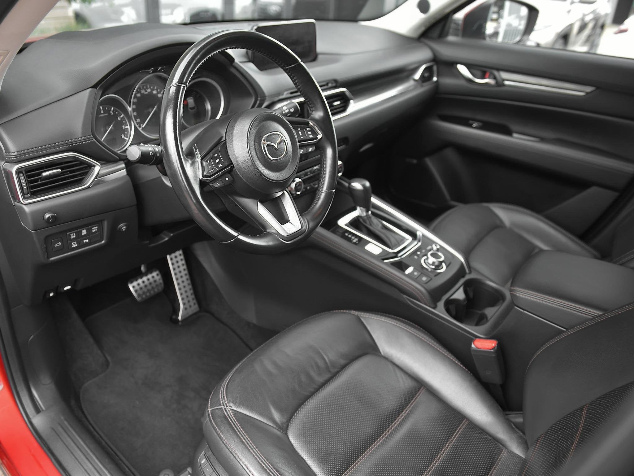 Mazda CX-5 2.5 SkyActiv-G 194 GT-M 4WD Leer Camera ACC Trekh, Automaat, Gebruikt, Bedrijf, SUV of Terreinwagen