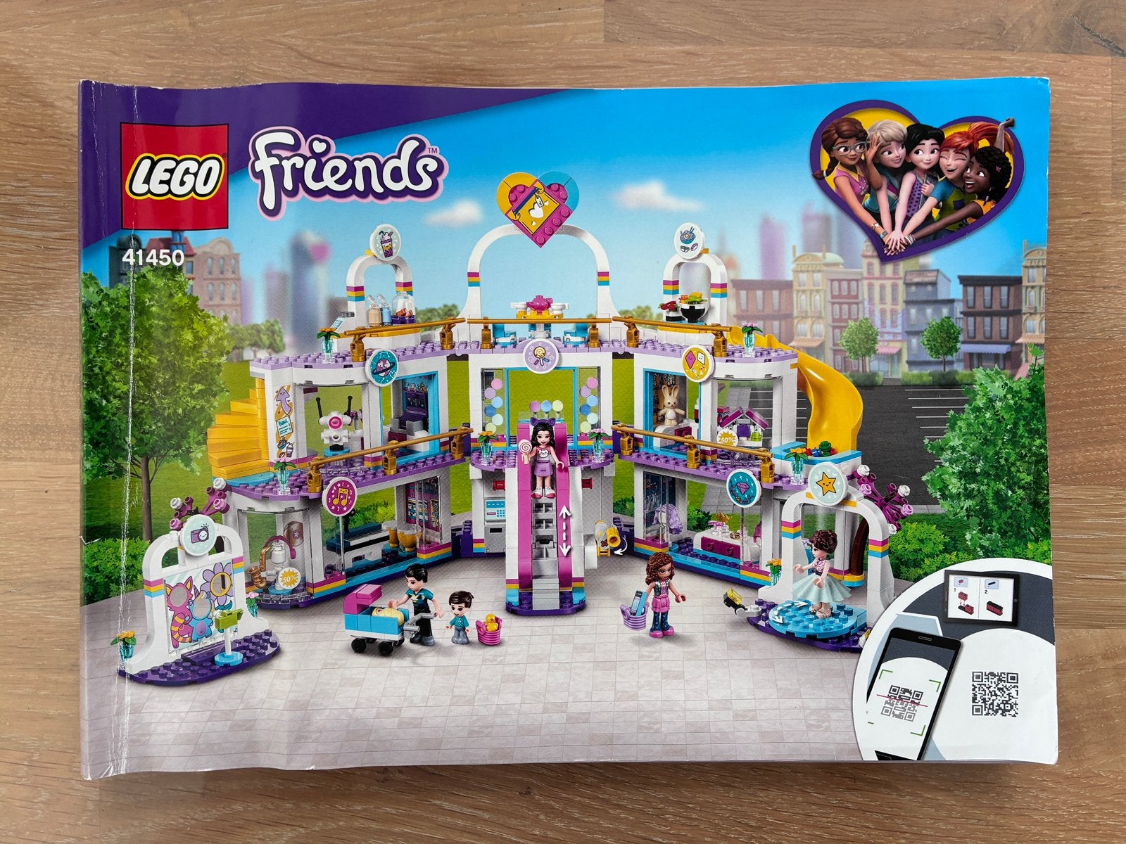 Lego Friends Winkelcentrum Heartlake City #41450 (2021), Ophalen, Compleet, Lego, Friends