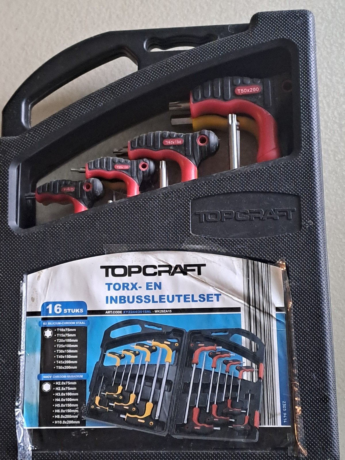 torx en inbussleutel set, Ophalen, Gebruikt, Overige merken