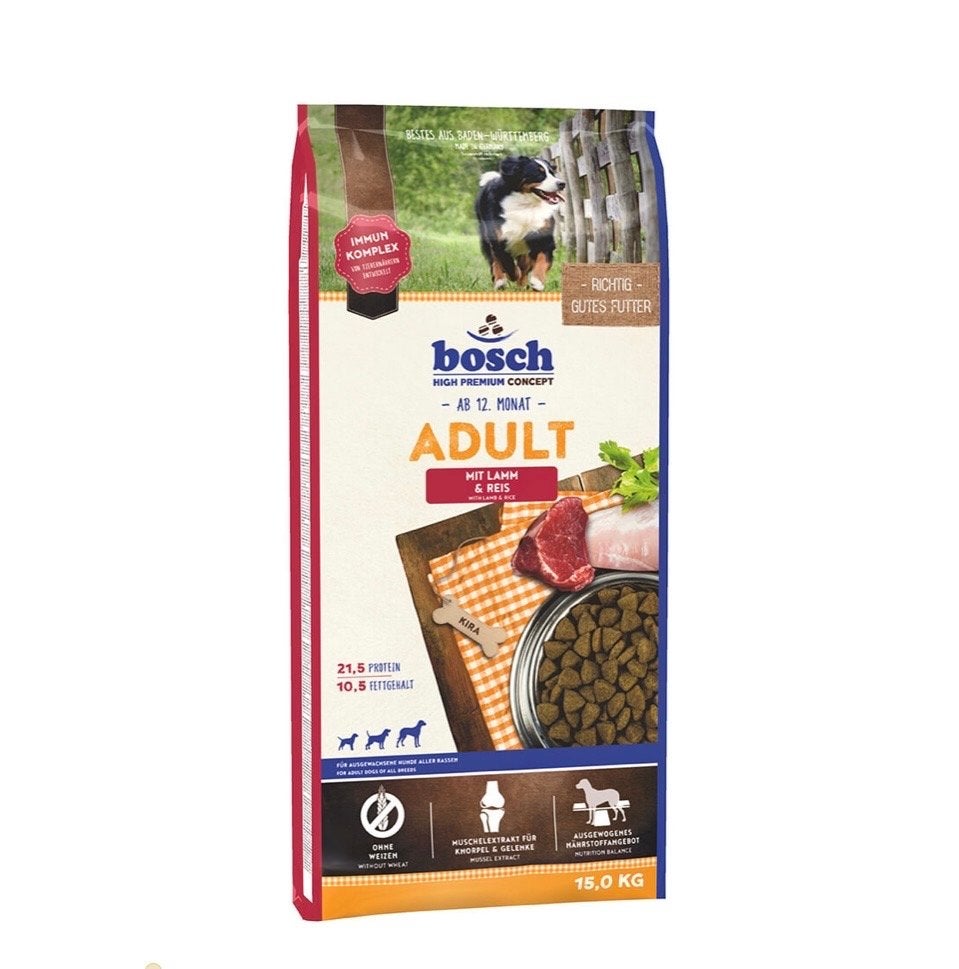 Hondevoer ong 12 kilo, Bosch Lam&rijst, Ophalen, Hond