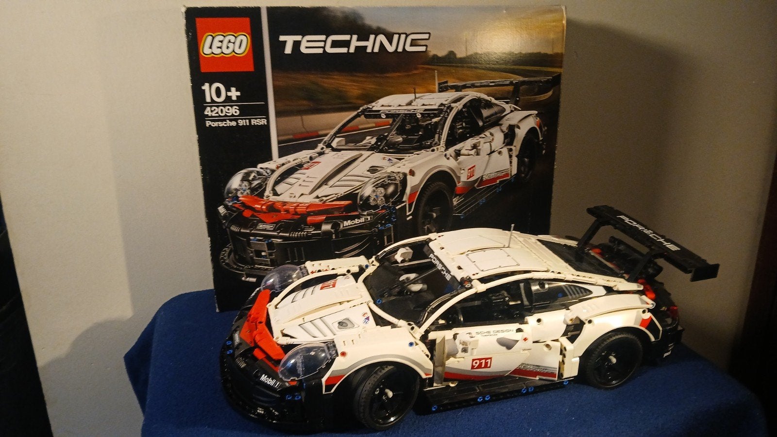 Lego Technic Porsche 911 RSR - 42096, Ophalen of Verzenden, Zo goed als nieuw
