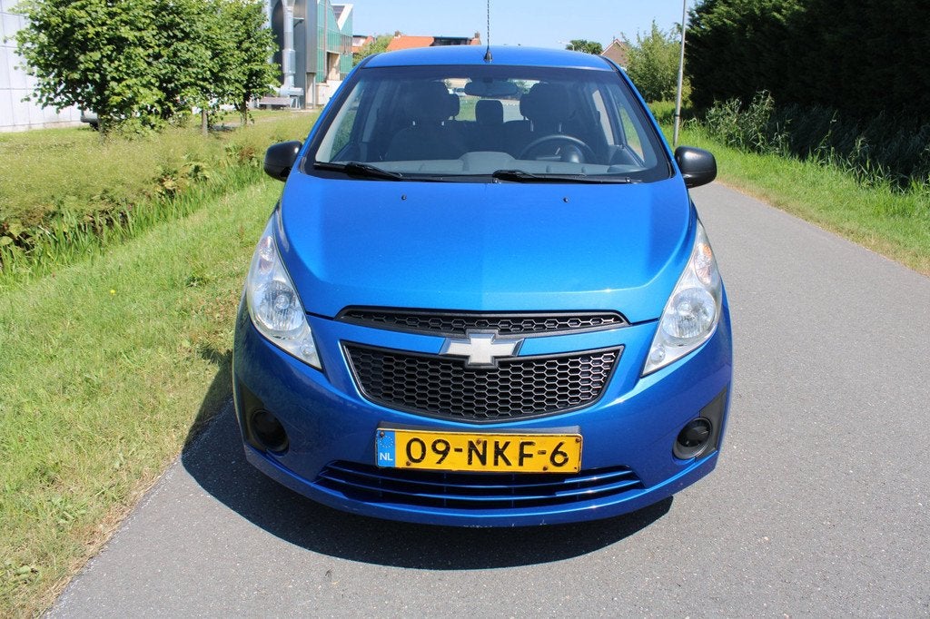 Chevrolet Spark 1.0 16V LS 5 Drs met Airco, Auto's, Chevrolet, Voorwielaandrijving, Gebruikt, 4 cilinders, Blauw