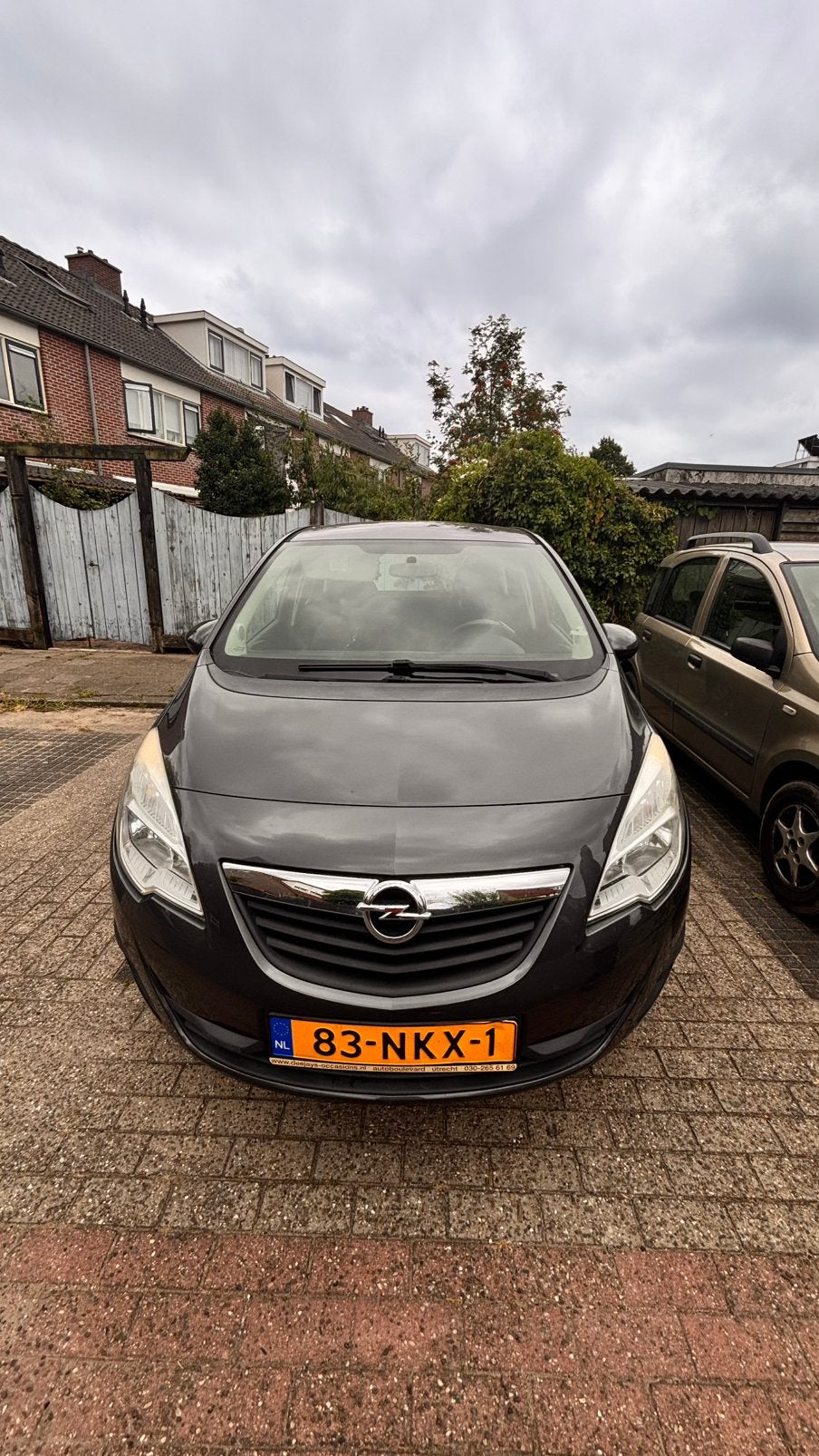 Opel Meriva 1.4 Turbo Ecotec 120pk 2010 Grijs, Auto's, Voorwielaandrijving, 680 kg, 4 cilinders, Origineel Nederlands
