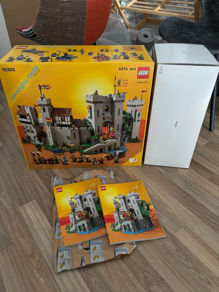 Lego 10305 Lion Knights’ Castle incl extra’s! Compleet& zgan, Lego, Ophalen of Verzenden, Zo goed als nieuw, Castle