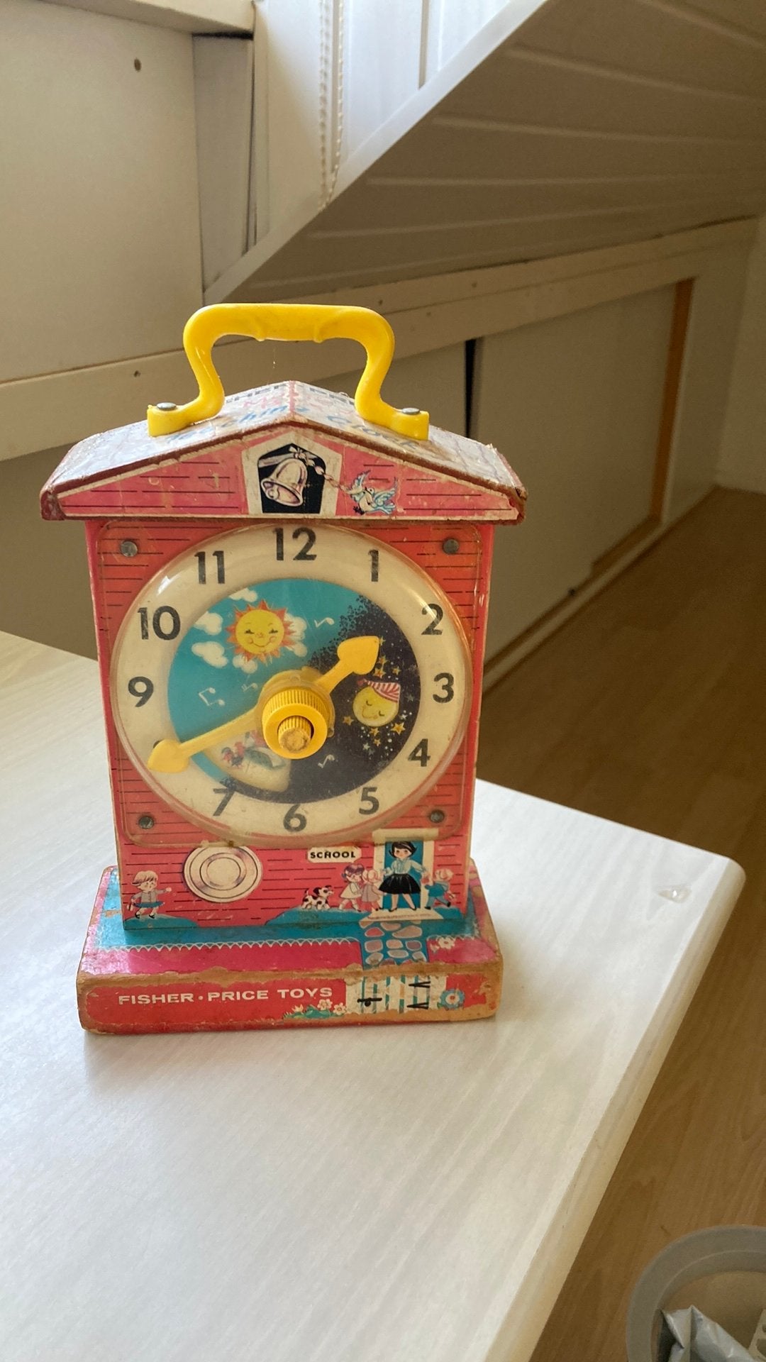 Leer klok fisher price, Ophalen, Gebruikt, Speelset