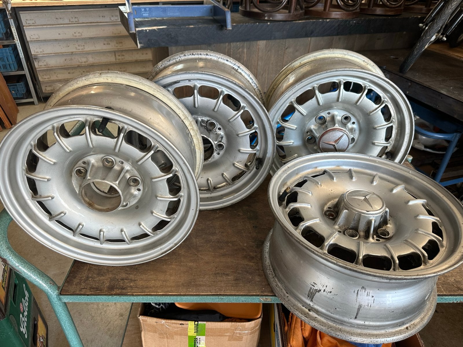 Originele Fuchs Barock velgen Mercedes-Benz 14 inch, Auto-onderdelen, Ophalen
